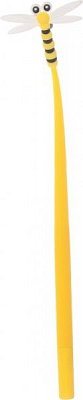 Ручка гелева Бджілка жовта