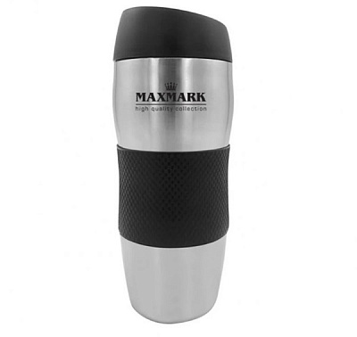 Термочашка 450 мл MK-LID2450BK Maxmark