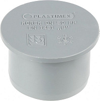 Заглушка канализационная Plastimex ПП d50