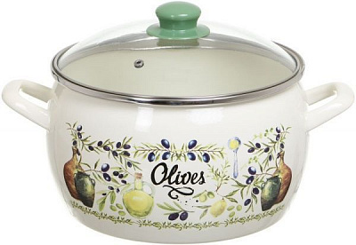 Кастрюля Олива 7,5 л 2821 Metrot