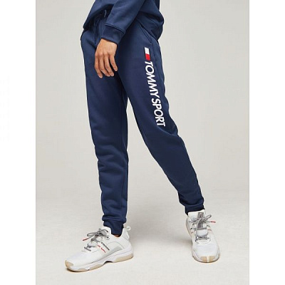 Брюки Tommy Hilfiger FLEECE HBR LOGO JOGGER S20S200189002 р. M синий