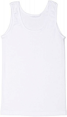 Майка жіноча Namaldi з широкою бретелькою р. S білий