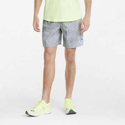 Шорты Puma RUN GRAPHIC 7' SHORT M 52140619 р. L серый
