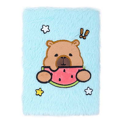 Блокнот плюшевий Forme CAPYBARA 12 А5 80 арк. KIDS Line