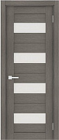 Дверное полотно Интерьерные двери Порта-23 Grey Magic Fog ПГ 600 мм темно-серый
