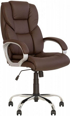 Кресло Nowy Styl Marell TILT CHR68 (CH) ECO-31 темно-коричневый 