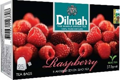 Чай ягодный Dilmah Малина 20 шт. 30 г 