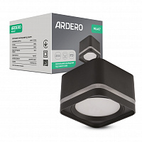 Светильник точечный ARDERO ML407 под лампу 13 Вт GX53 черный 81058