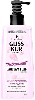 Бальзам Gliss Kur Невагомий Сенсаційна еластичність для тонкого неслухняного волосся 200 мл