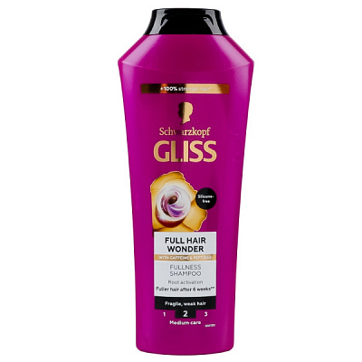 Шампунь GLISS Full Hair Wonder 400 мл