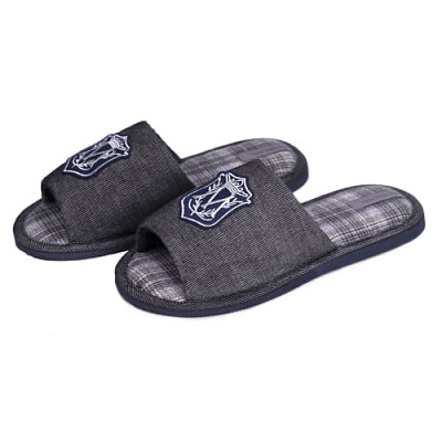 Тапки домашние Twins HS-VL с гербом 7233 темно-серый 