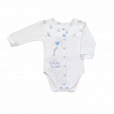 Боді Baby Veres Friendship р.80 молочний із малюнком