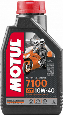 Моторна олива синтетична Motul 7100 4T 10W-40 1 л (836311;104091)