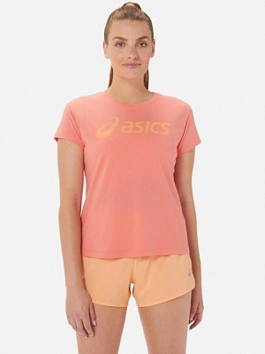 Футболка Asics ASICS BIG LOGO TEE III 2032C411-703 р.XS розовый