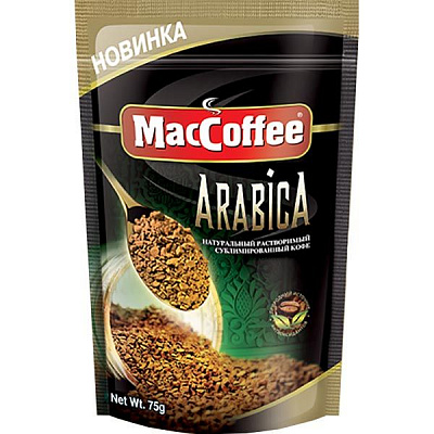 Кава розчинна MacCoffee Arabica 30 г (8887290145275)