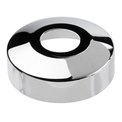 Розетка хромированная металлическая глубокая 1/2