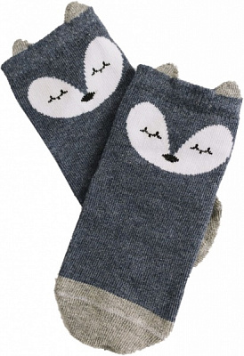 Носки детские унисекс Легка хода 4 сезона р. 10–12 черно-синий 