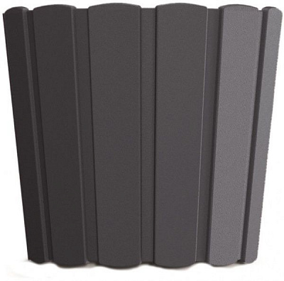 Горшок пластиковый Prosperplast Boardee Basic круглый 12л антрацит (25647-433) 
