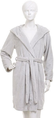 Халат Білтекc капюшон з вушками р. L сірий