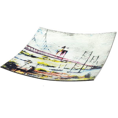 Блюдо Міст 34.5x34.5 см