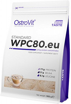 Протеїн Ostrovit Standard WPC80.eu капучино 0,9 кг