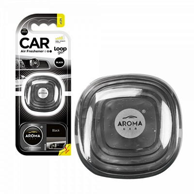 Ароматизатор на дефлектор Aroma Car Loop 631135 Black