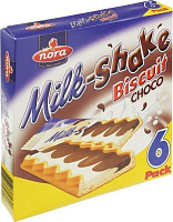 Печиво Nora Milk-Shake з вершково-шоколадною начинкою 150 г (8717185470178) 