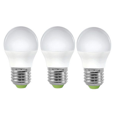 Лампа світлодіодна Светкомплект 3 шт./уп. 6 Вт G45 матова E27 220 В 3000 К