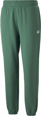 Штани Puma DOWNTOWN SWEATPANTS TR 53825037 р. S зелений