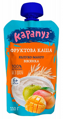 Каша мультизлакова Карапуз від 6 місяців Яблуко-манго 110 г