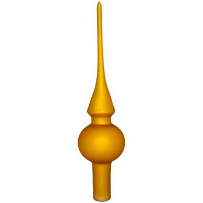 Верхівка для ялинки жовта 50 мм