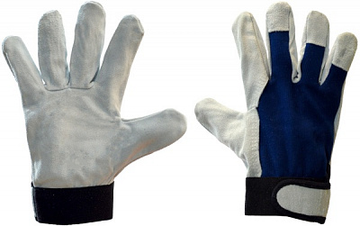 Рукавички Trident VELCRO з покриттям шкіра XL (10) 7620