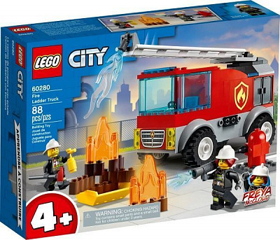 Конструктор LEGO City Пожежна машина з драбиною 60280