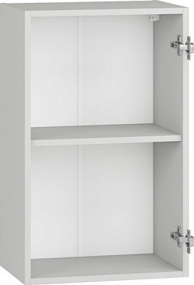 Шафа верхня Грейд розпашна 450x720x300 мм сірий