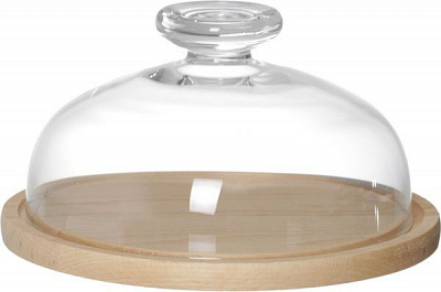 Тортовница с крышкой 25 см Glasmark 