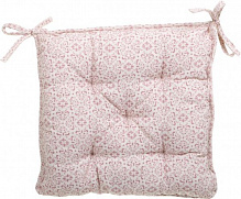 Подушка на стул Розовый витраж 40x40 см Прованс
