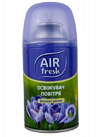 Сменный баллон для автоматического освежителя воздуха AIR fresh Dry spray Весенние цветы 250 мл