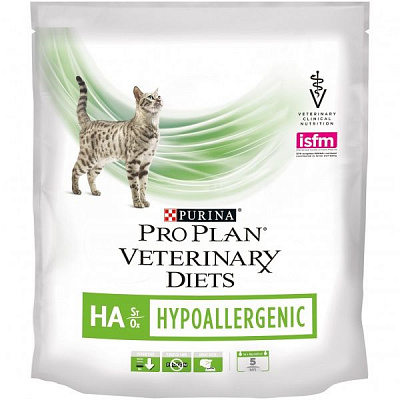 Корм сухой Pro Plan Veterinary Diets при пищевых аллергиях HA Hypoallergenic Feline Formula 350 г