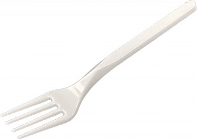 Виделка одноразова Horeca Line біла 100 шт.