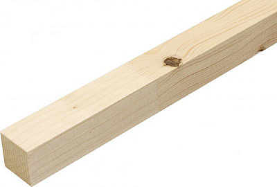 Брус Лісбудінвест цельная конструкция 50х50х2000 мм сосна