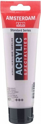 Фарба акрилова № 821 Фіолетова перламутрова 120 мл Amsterdam Standart Royal Talens