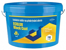 Фарба-грунт акрилова STACHEMA Фарба ізолююча для перекривання плям Ecolor Block Coat 4 кг мат білий 4кг 