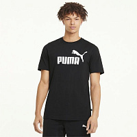 Футболка Puma ESS Logo Tee 58666601 S чорний