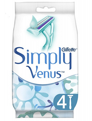 Станки одноразовые Gillette Venus Simply 2 4 шт.