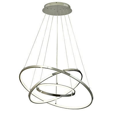 Люстра світлодіодна Victoria Lighting з пультом д/к 150 Вт хром Hongkong/SP3 chrome