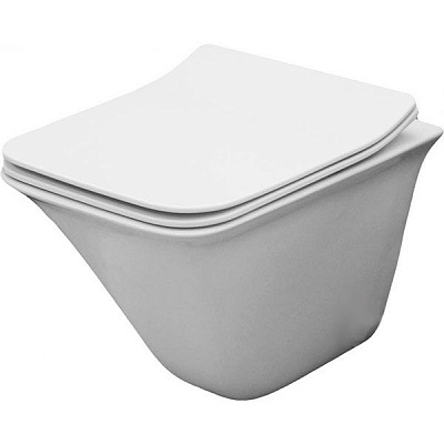 Унитаз подвесной Scandispa Sif R Rimless с сиденьем S/C Slim