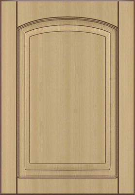 Фасад для кухни Грейд-Плюс Клен светлый патина №420 R 713x522 Винтаж правый