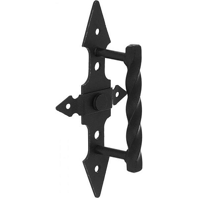 Ручка кована Замок чорний