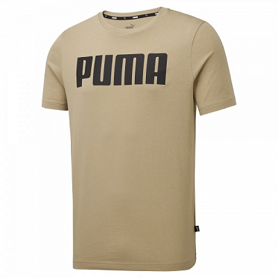 Футболка Puma ESS Tee M 84722314 р.2XL белый