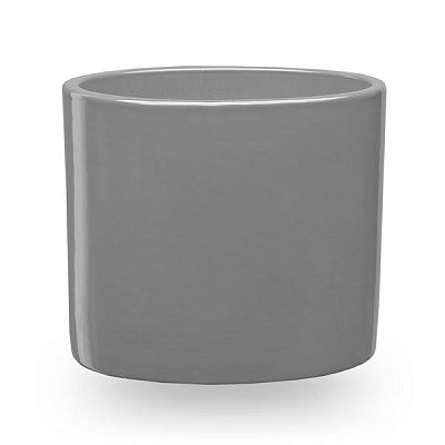 Кашпо керамічне Santino Prado круглий 2 л сірий (O-45-12-J-22-00)